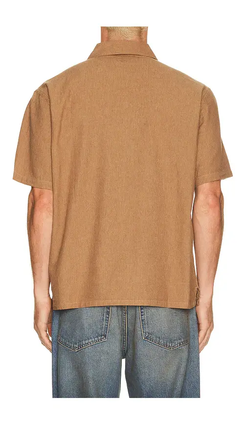 Brixton Brakeman Half Zip Short Sleeve Shirt | Thumbnail 2 Brixton Brakeman Half Zip Short Sleeve Shirt | Thumbnail 2