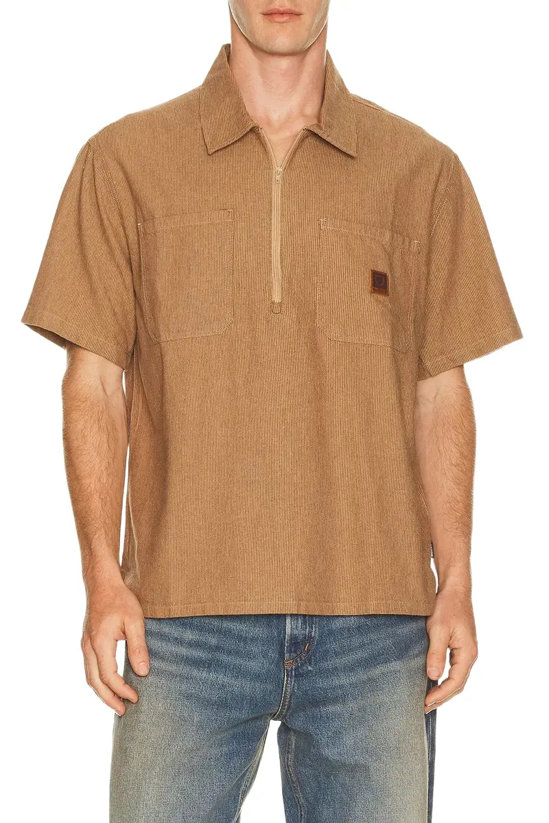 Brakeman Half Zip Short Sleeve Shirt Brakeman Half Zip Short Sleeve Shirt