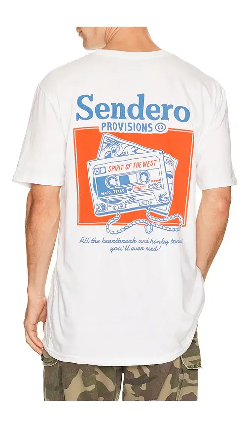 Sendero Provisions Co. Casette Tape Tee | Image 1 Sendero Provisions Co. Casette Tape Tee | Image 1