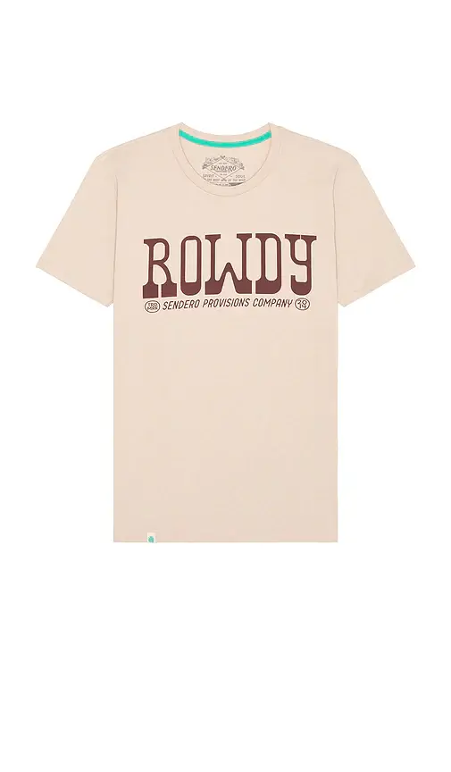 Sendero Provisions Co. Rowdy Tee | Thumbnail 4