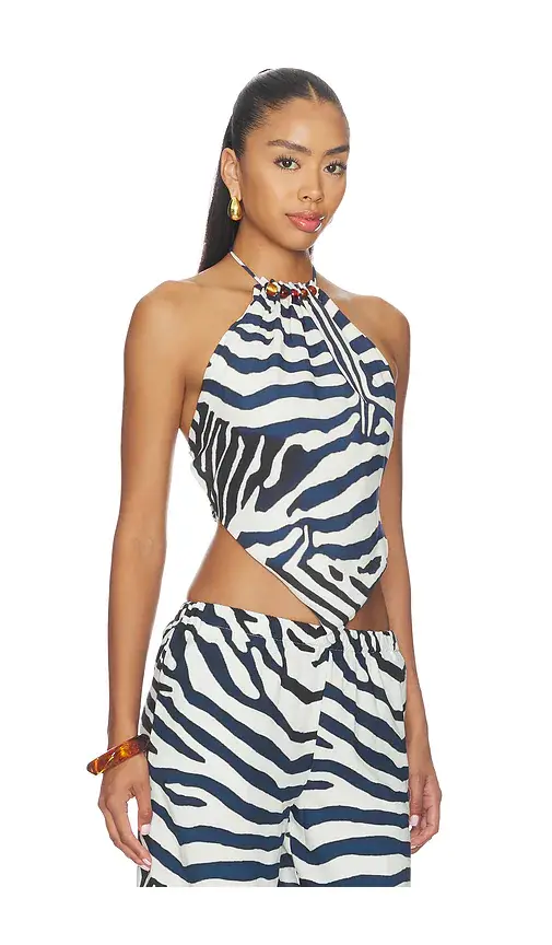 SEVEN WONDERS Sashia Handkerchief Halter Top | Thumbnail 2 SEVEN WONDERS Sashia Handkerchief Halter Top | Thumbnail 2