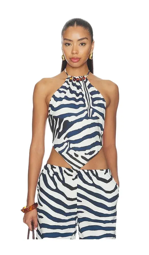 Sashia Handkerchief Halter Top