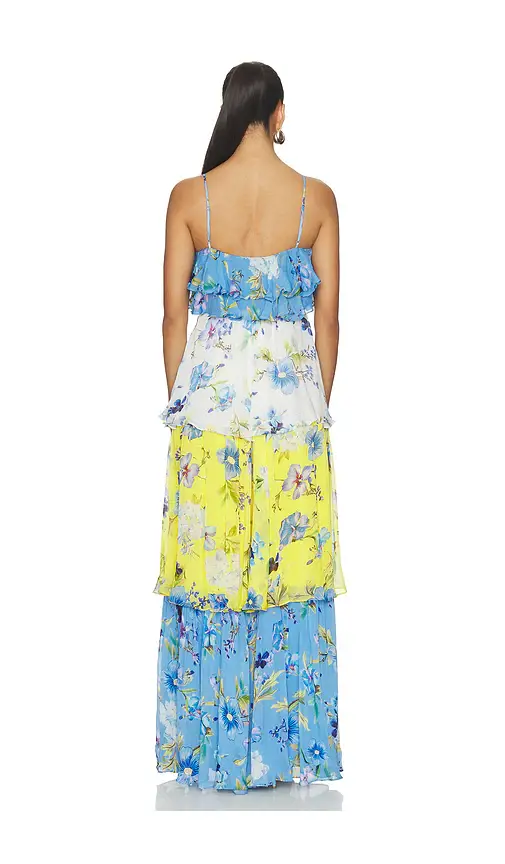 Hemant & Nandita Tiered Maxi Dress | Thumbnail 3 Hemant & Nandita Tiered Maxi Dress | Thumbnail 3