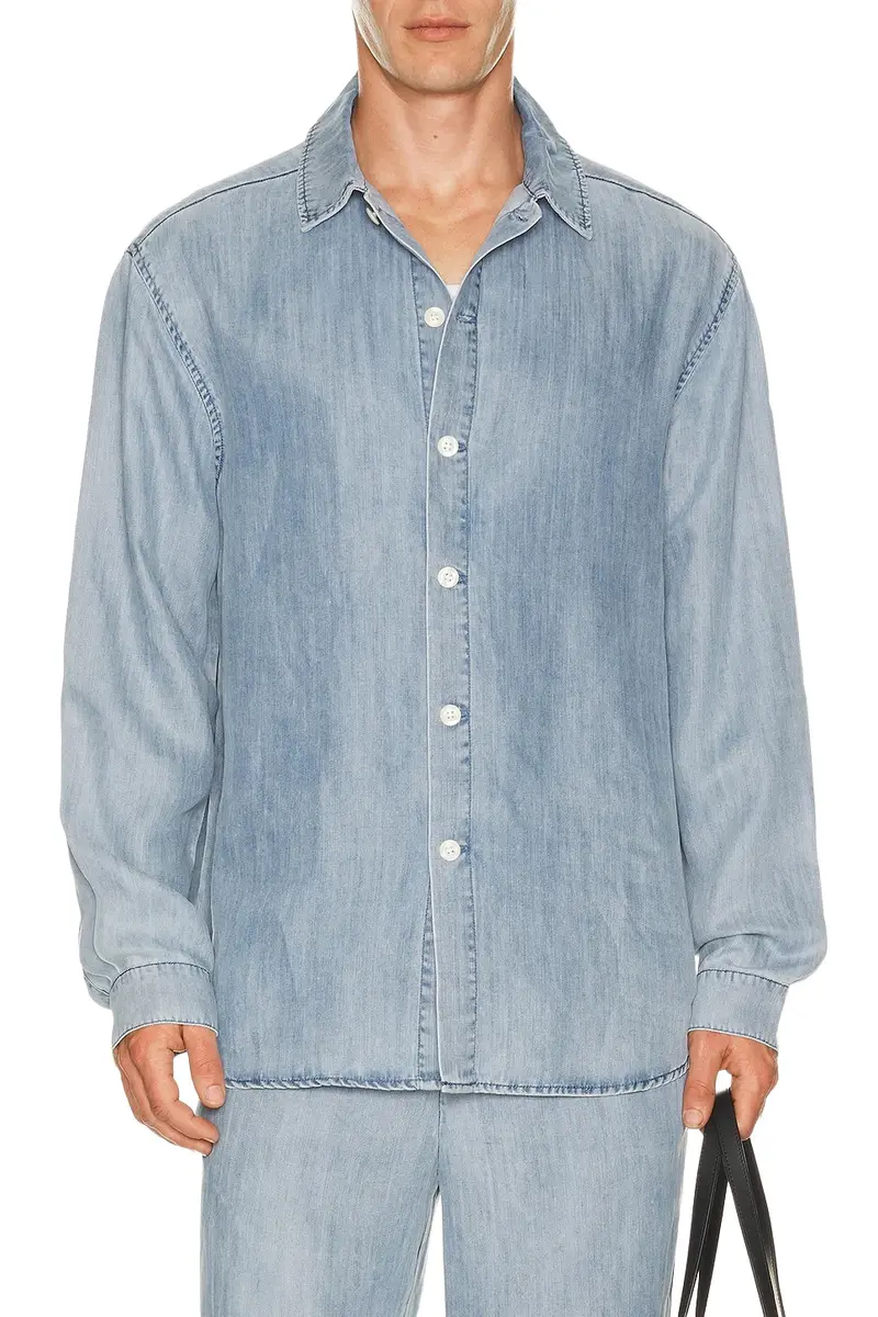 Oversized Denim Shirt Oversized Denim Shirt