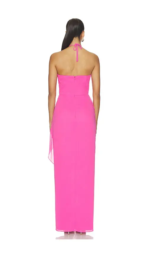 Amanda Uprichard Alessandra Maxi Dress | Thumbnail 3 Amanda Uprichard Alessandra Maxi Dress | Thumbnail 3