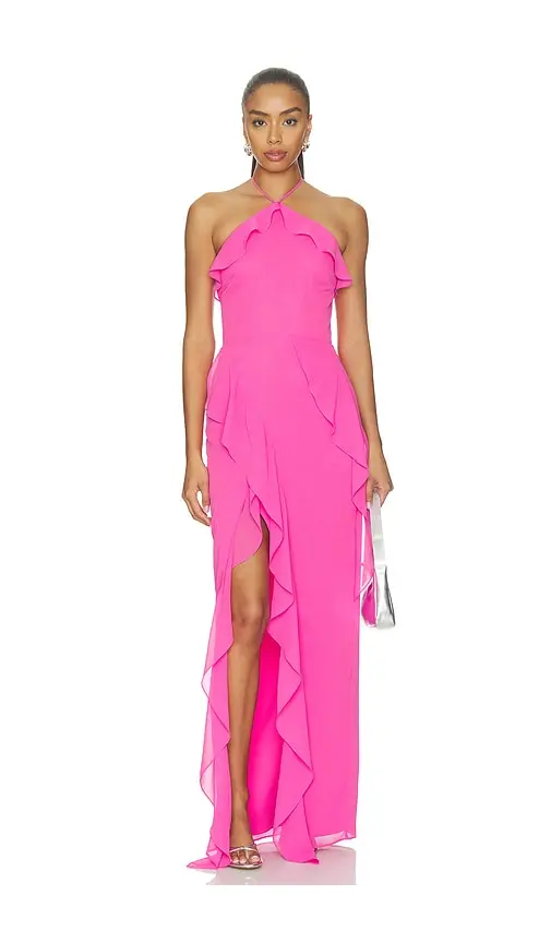 Amanda Uprichard Alessandra Maxi Dress | Image 1 Amanda Uprichard Alessandra Maxi Dress | Image 1