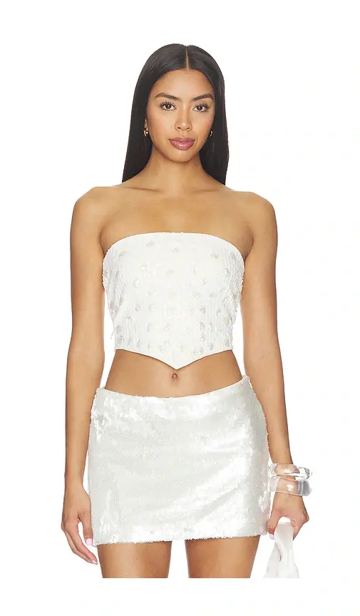 Lovers and Friends Reiley Shell Embroidered Top | Image 1 Lovers and Friends Reiley Shell Embroidered Top | Image 1