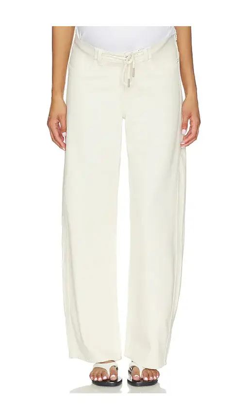 DL1961 X Bumpsuit Taylor Barrel Relaxed High Rise Maternity Jeans | Thumbnail 2
