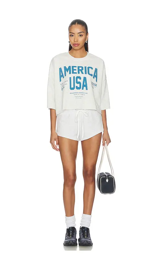 The Laundry Room Welcome To America Crop Jumper | Thumbnail 4 The Laundry Room Welcome To America Crop Jumper | Thumbnail 4