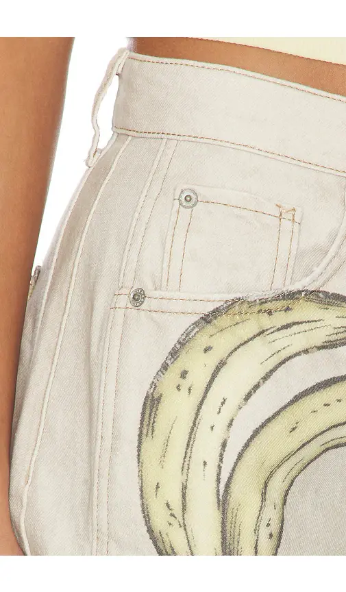Free People x We The Free Good Luck Printed Jean | Thumbnail 6 Free People x We The Free Good Luck Printed Jean | Thumbnail 6