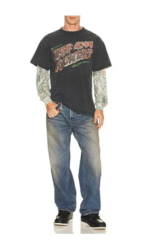 Philcos Jeep 4X4 Country Layered Tee | Thumbnail 3 Philcos Jeep 4X4 Country Layered Tee | Thumbnail 3