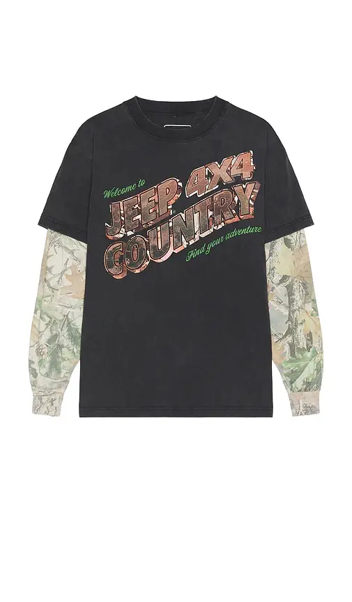 Philcos Jeep 4X4 Country Layered Tee | Thumbnail 4 Philcos Jeep 4X4 Country Layered Tee | Thumbnail 4