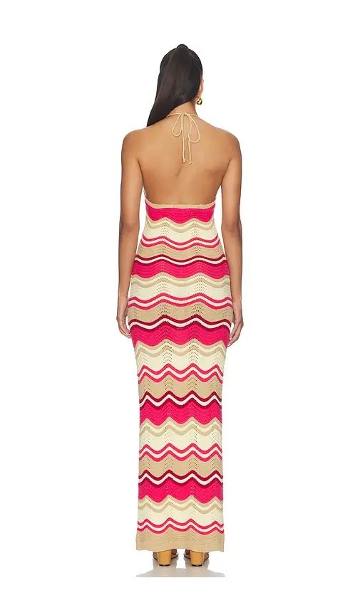MORE TO COME Marita Halter Maxi Dress | Thumbnail 3
