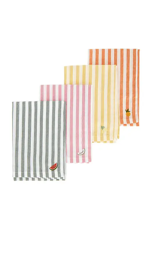 Frasier Sterling Tutti Fruity Dinner Napkin Set | Thumbnail 2 Frasier Sterling Tutti Fruity Dinner Napkin Set | Thumbnail 2