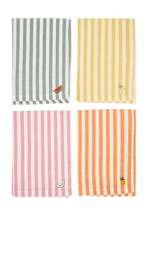 Frasier Sterling Tutti Fruity Dinner Napkin Set | Thumbnail 3 Frasier Sterling Tutti Fruity Dinner Napkin Set | Thumbnail 3