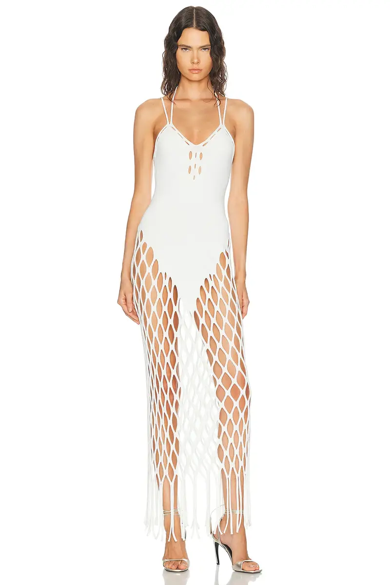 HAELO Wing Net Maxidress | Thumbnail 3