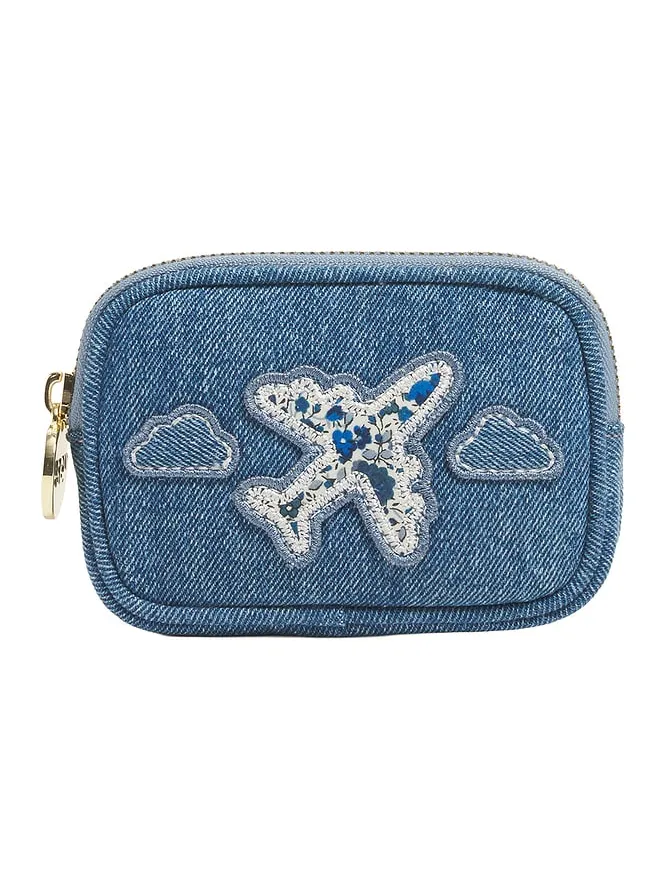 Stoney Clover Lane Micro Airplane Pouch