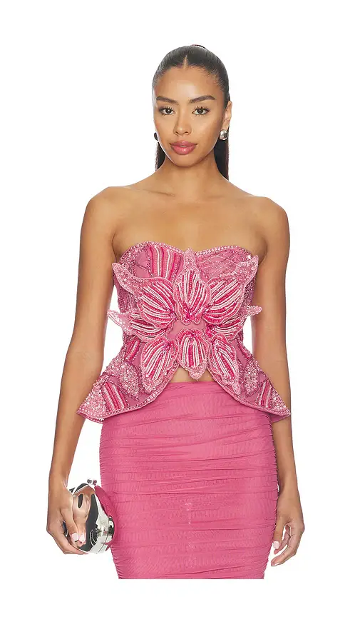 PatBo Amelia Embroidery Top