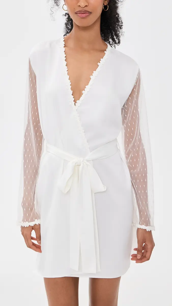 Flora Nikrooz Showstopper Charmeuse Robe | Thumbnail 2 Flora Nikrooz Showstopper Charmeuse Robe | Thumbnail 2