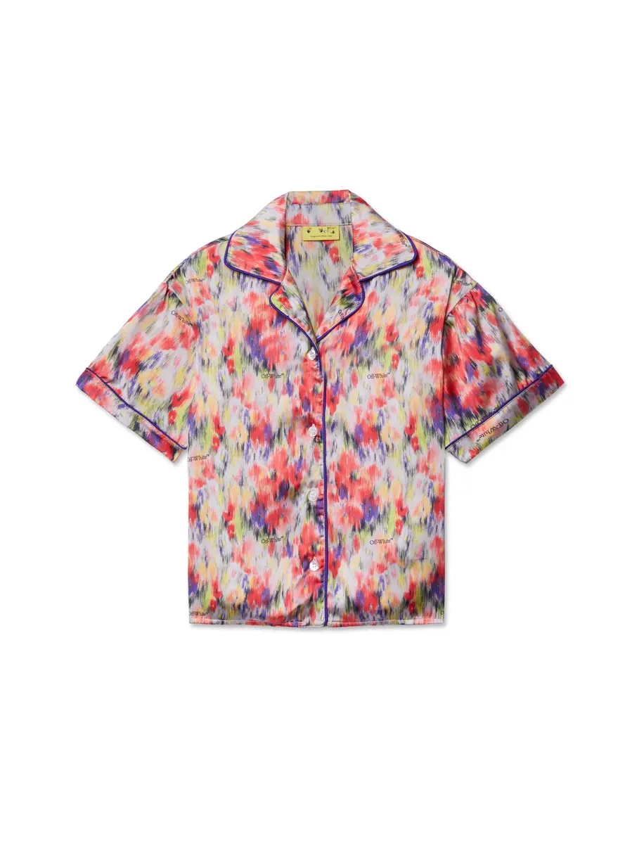 Off-White Watercolor Bookish Shirt | Thumbnail 2