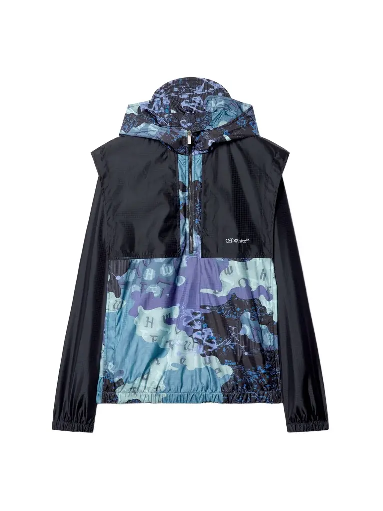 Off-White CAMO NYL RIP SAMURAI ANORAK