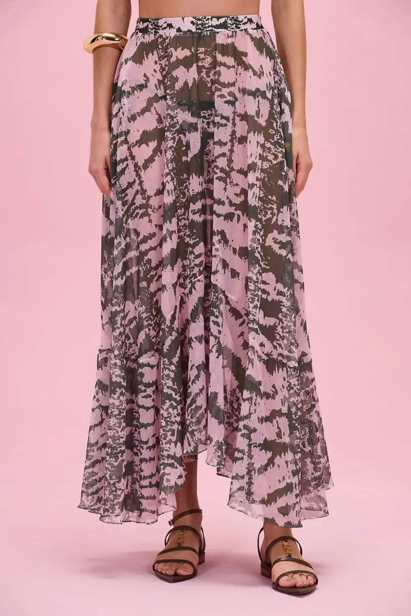 PatBo BOTANIC STRIPE MAXI SKIRT | Thumbnail 2