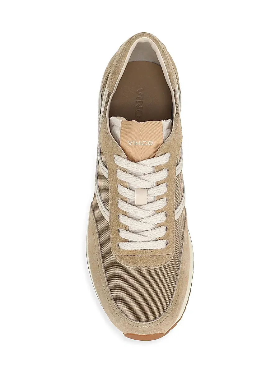 Vince Women's Santa Monica Low-Top Sneakers | Thumbnail 4 Vince Women's Santa Monica Low-Top Sneakers | Thumbnail 4