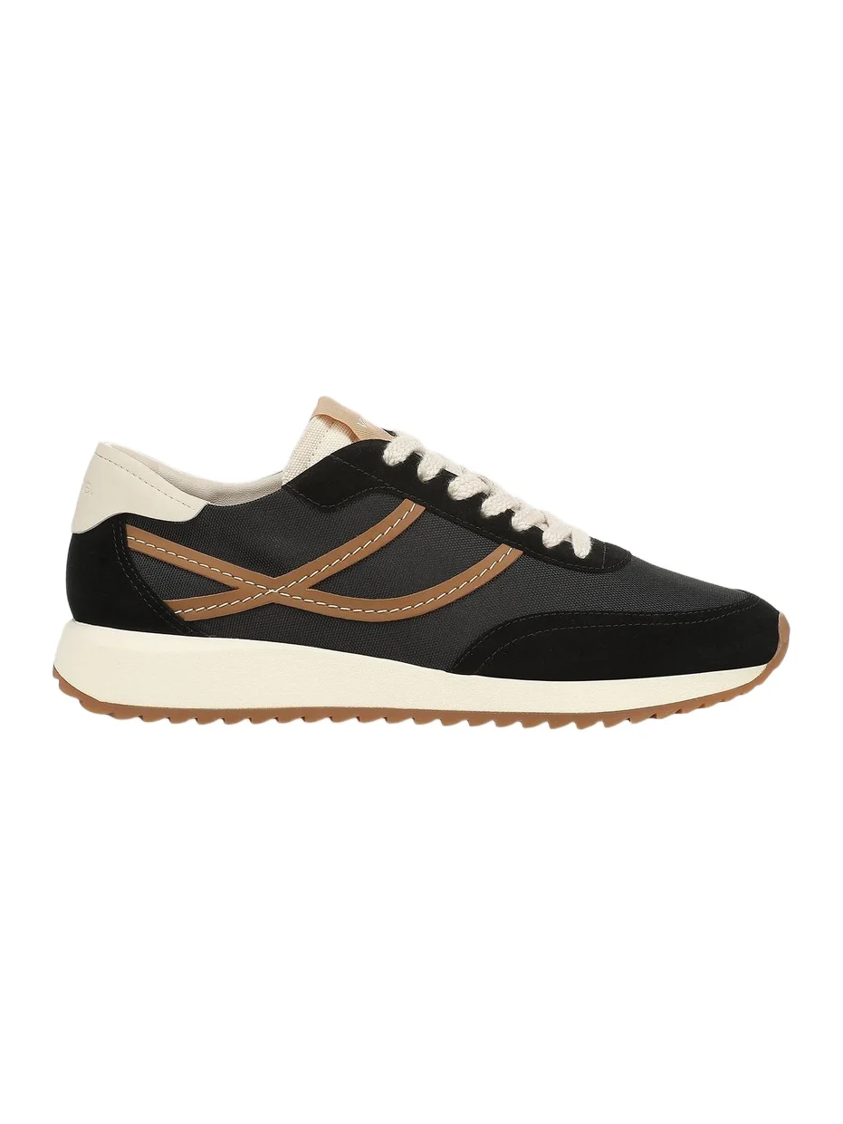Women's Santa Monica Contrast-Striped Suede Low-Top Sneakers Women's Santa Monica Contrast-Striped Suede Low-Top Sneakers