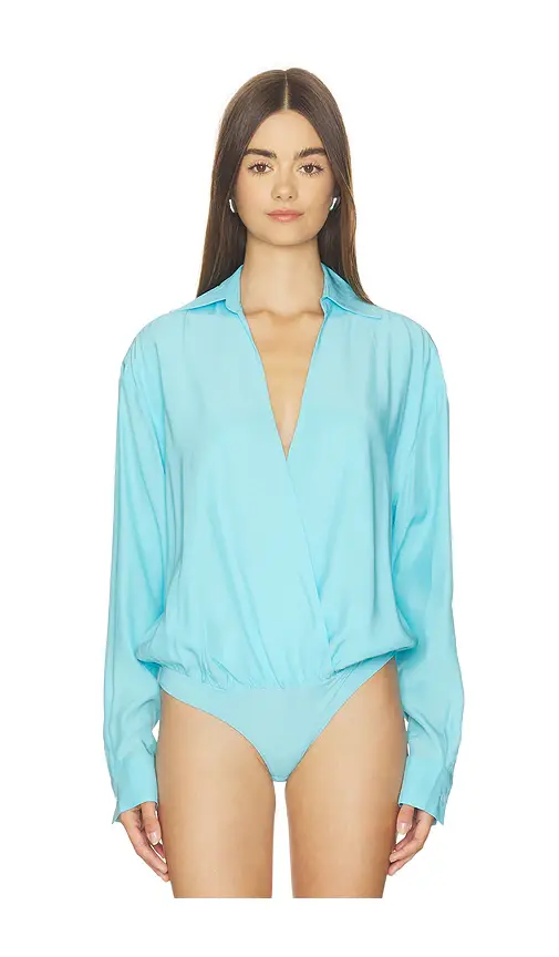 Nonchalant Label Valen Silk Bodysuit | Thumbnail 2 Nonchalant Label Valen Silk Bodysuit | Thumbnail 2