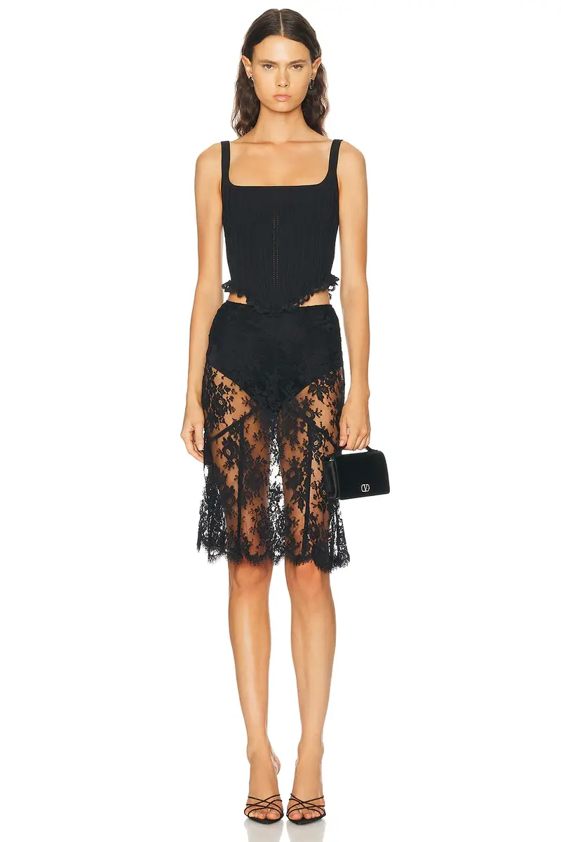 LPA Suzy Knit Corset Top | Thumbnail 6 LPA Suzy Knit Corset Top | Thumbnail 6