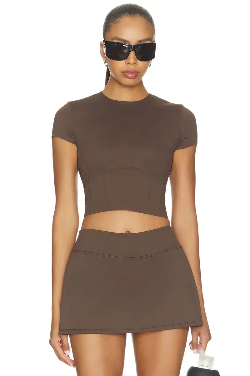 NikeSKIMS Matte Corset Crop Top