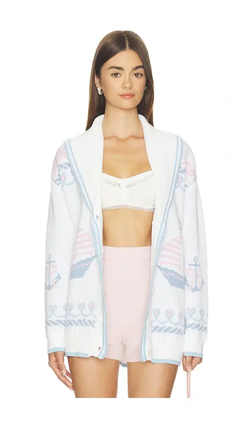 LoveShackFancy Aribella Cardigan | Image 1 LoveShackFancy Aribella Cardigan | Image 1
