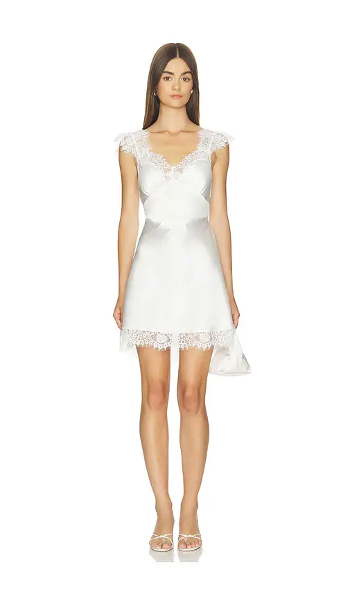 homebodii Amba Lace Slip Dress | Image 1 homebodii Amba Lace Slip Dress | Image 1