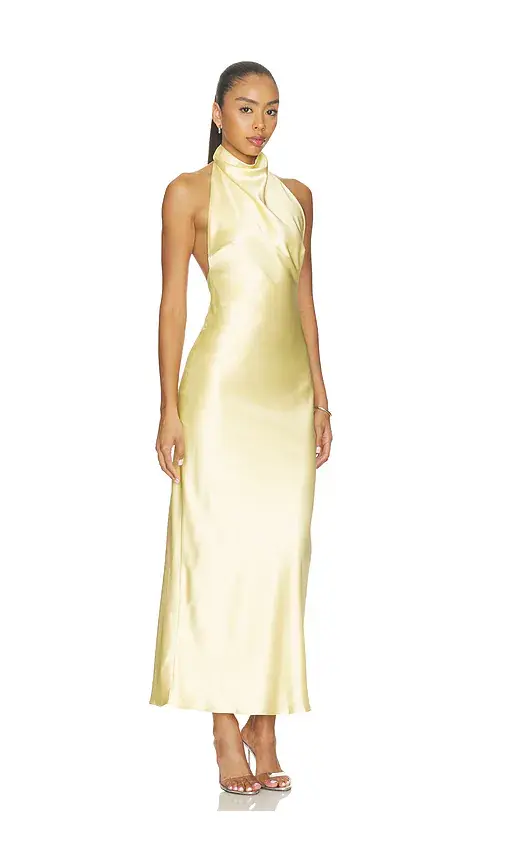 MORE TO COME Apphia Halter Maxi Dress | Thumbnail 2 MORE TO COME Apphia Halter Maxi Dress | Thumbnail 2