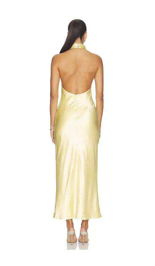 MORE TO COME Apphia Halter Maxi Dress | Thumbnail 3 MORE TO COME Apphia Halter Maxi Dress | Thumbnail 3