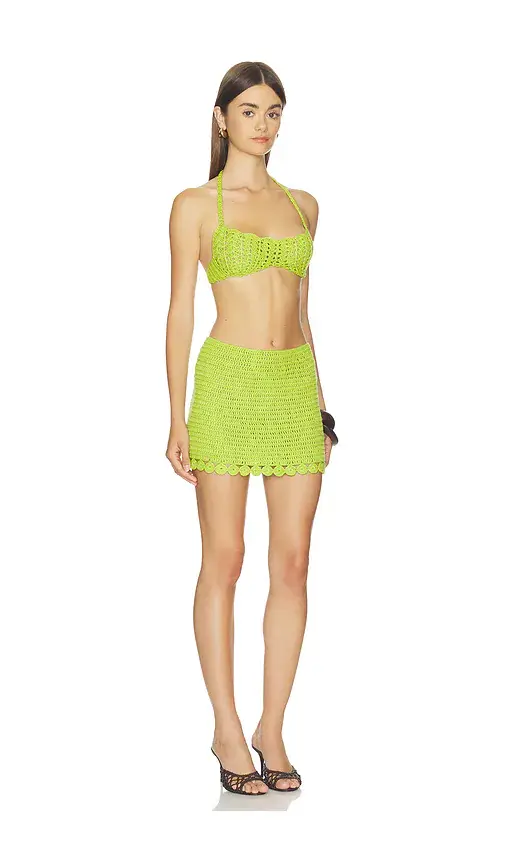 MORE TO COME Camden Crochet Mini Skirt Set | Thumbnail 2 MORE TO COME Camden Crochet Mini Skirt Set | Thumbnail 2