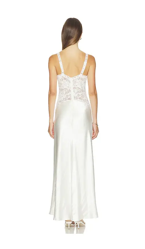Generation Love Milena Lace Combo Liquid Satin Maxi Dress | Thumbnail 3 Generation Love Milena Lace Combo Liquid Satin Maxi Dress | Thumbnail 3
