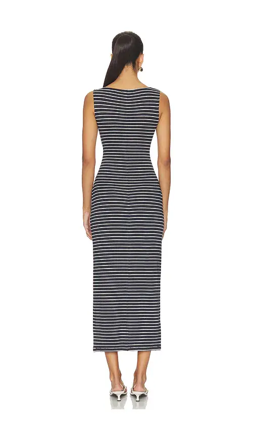 rag & bone The Knit Button Tie Stripe Dress | Thumbnail 3 rag & bone The Knit Button Tie Stripe Dress | Thumbnail 3