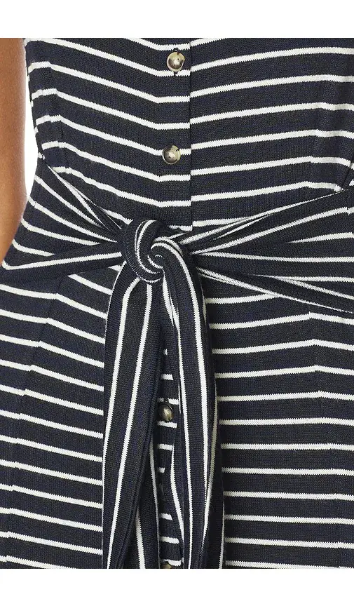 rag & bone The Knit Button Tie Stripe Dress | Thumbnail 4 rag & bone The Knit Button Tie Stripe Dress | Thumbnail 4