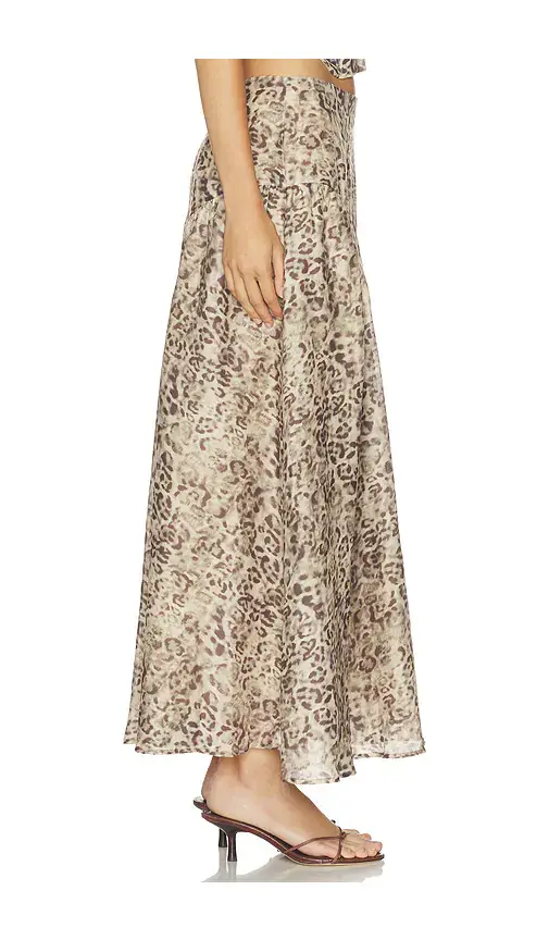 Bardot Hildie High Waisted Midi Skirt | Thumbnail 3 Bardot Hildie High Waisted Midi Skirt | Thumbnail 3