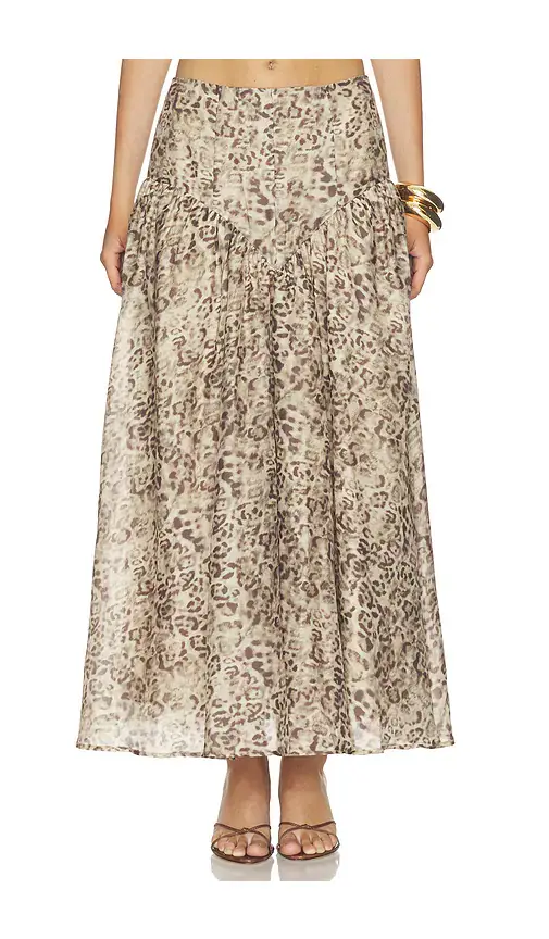 Bardot Hildie High Waisted Midi Skirt | Image 1 Bardot Hildie High Waisted Midi Skirt | Image 1