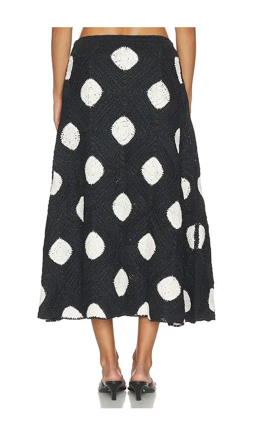 SIMONMILLER Zorah Crochet Skirt | Thumbnail 4