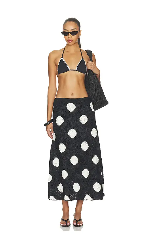 SIMONMILLER Zorah Crochet Skirt | Thumbnail 5