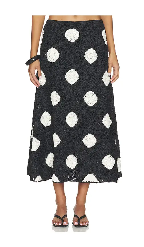 SIMONMILLER Zorah Crochet Skirt | Image 1 SIMONMILLER Zorah Crochet Skirt | Image 1