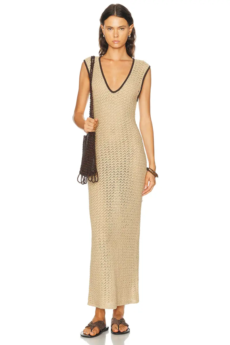 SIR. Ellinor Midi Dress | Thumbnail 3