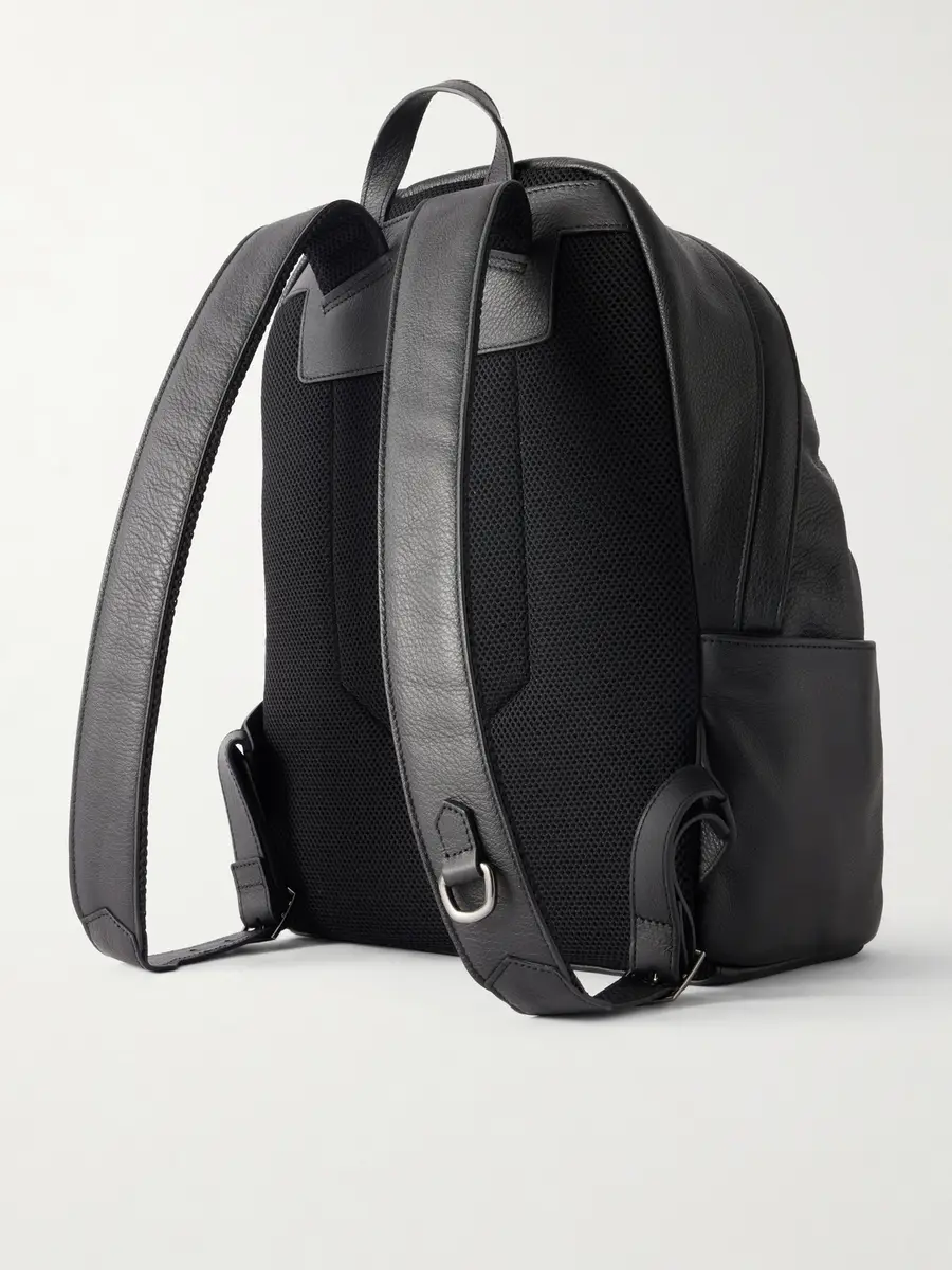 Canali Full-Grain Leather Tote Bag - Men | Thumbnail 4