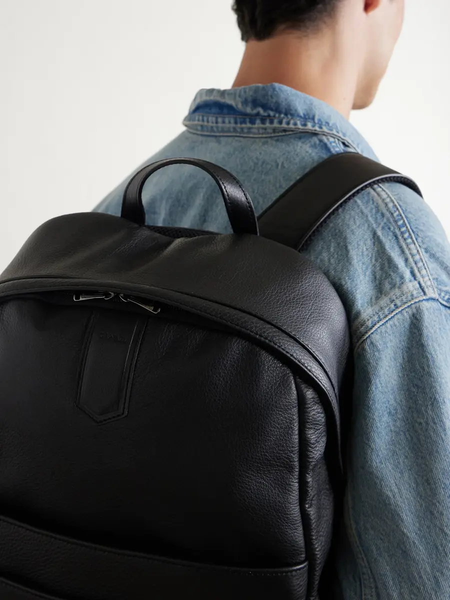 Canali Full-Grain Leather Tote Bag - Men | Thumbnail 5