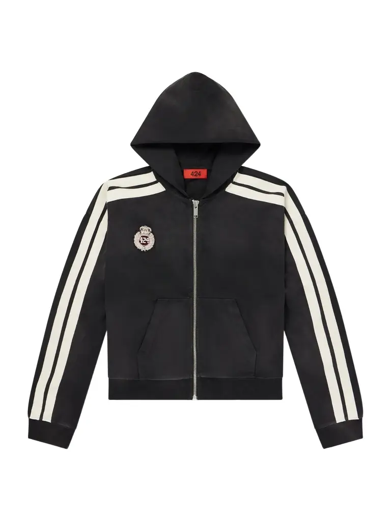 Academy Logo-Appliquéd Cotton-Jersey Zip-Up Hoodie - Men