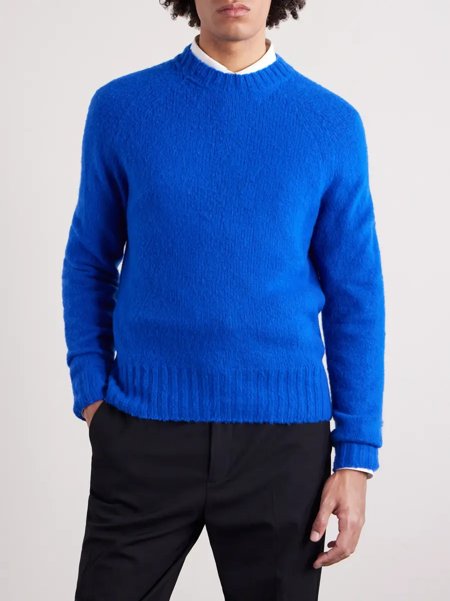 Tom Ford Brushed Cashmere Sweater - Men | Thumbnail 3 Tom Ford Brushed Cashmere Sweater - Men | Thumbnail 3