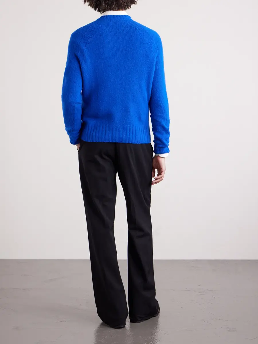 Tom Ford Brushed Cashmere Sweater - Men | Thumbnail 4 Tom Ford Brushed Cashmere Sweater - Men | Thumbnail 4